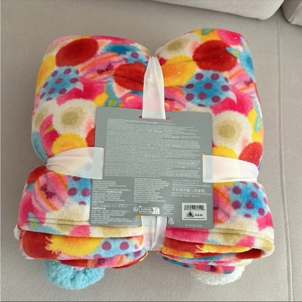 DISNEY PIXAR AUTHENTIC MERCH TOY STORY HOODED UNICORN SHERPA THROW NEW